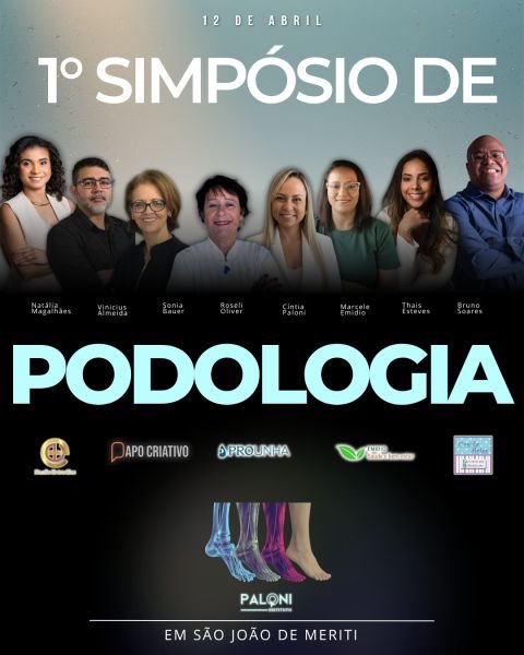 Momentos do 1º Simpósio de Podologia